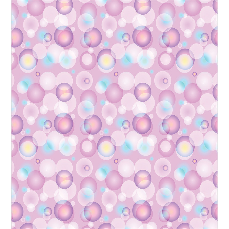 Vibrant Color Bubbles Duvet Cover Set