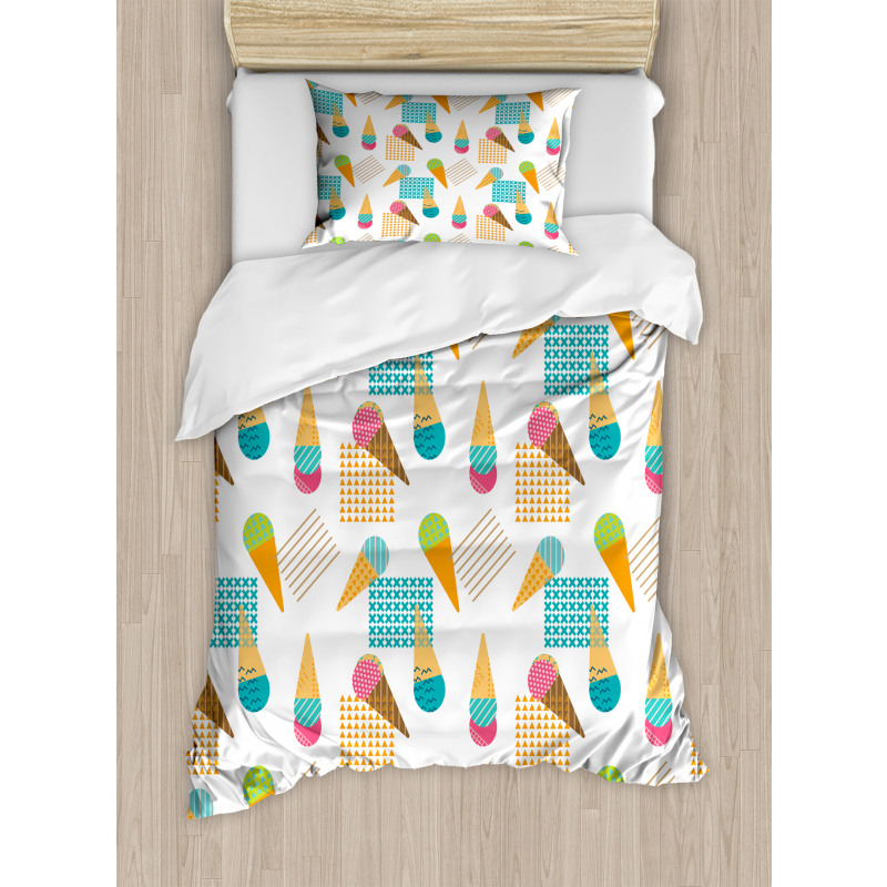 Geometrical Graphic Duvet Cover Set