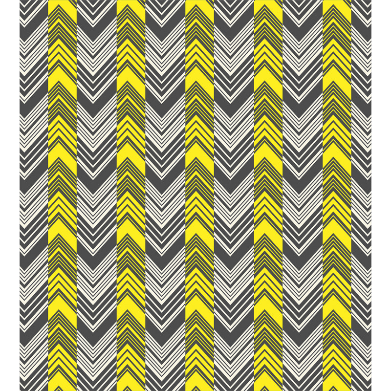 Zigzag Pattern Duvet Cover Set