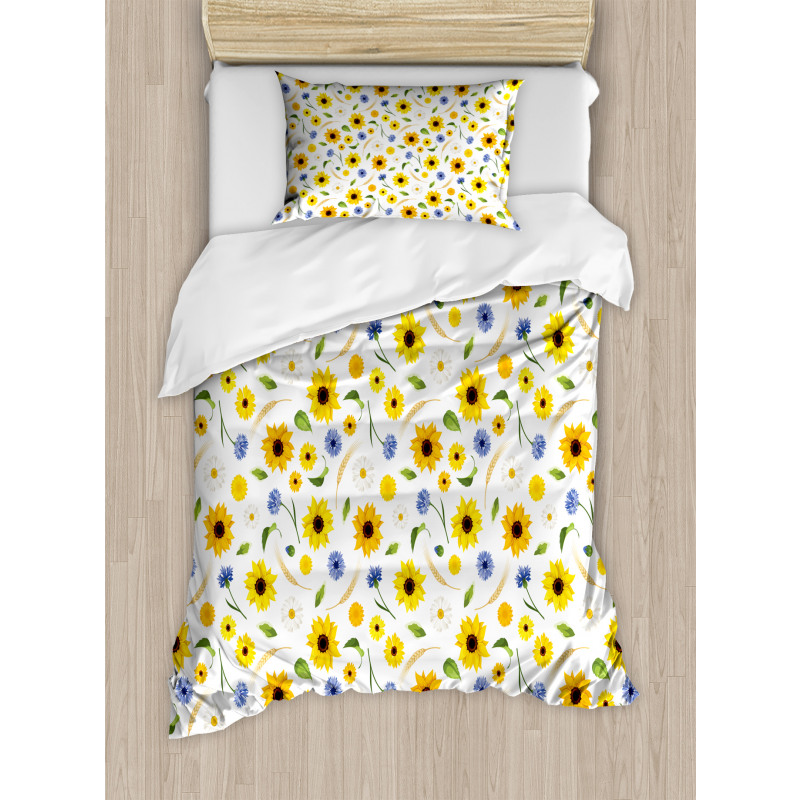 Botanic Pattern Duvet Cover Set