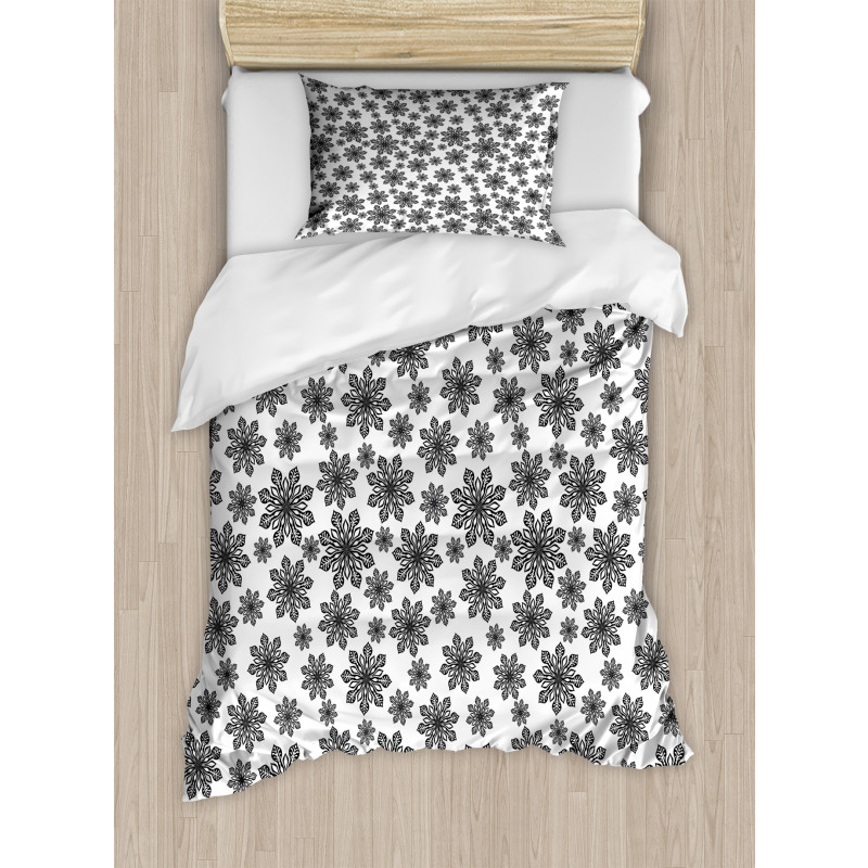 Monochrome Winter Duvet Cover Set