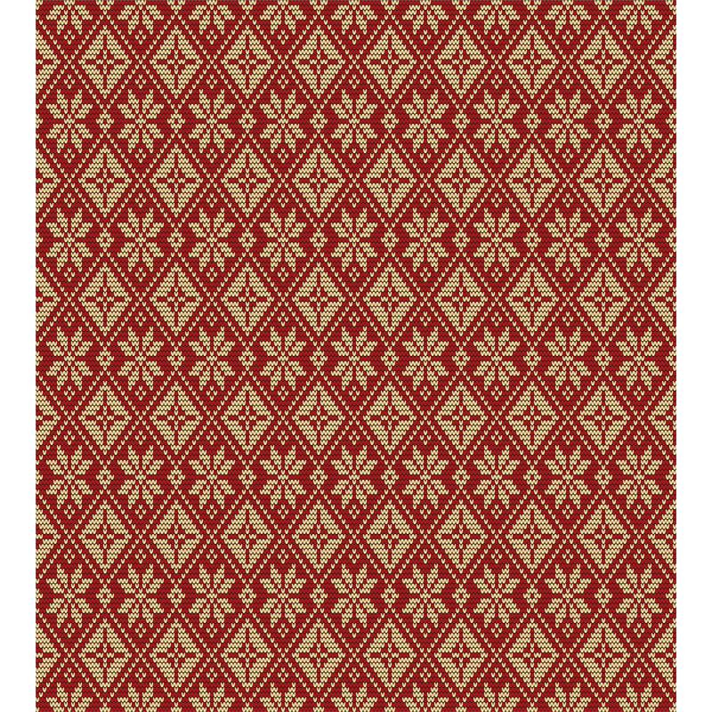 Bicolor Winter Design Duvet Cover Set