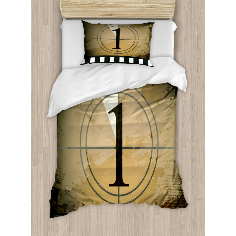 Grunge Countdown Duvet Cover Set