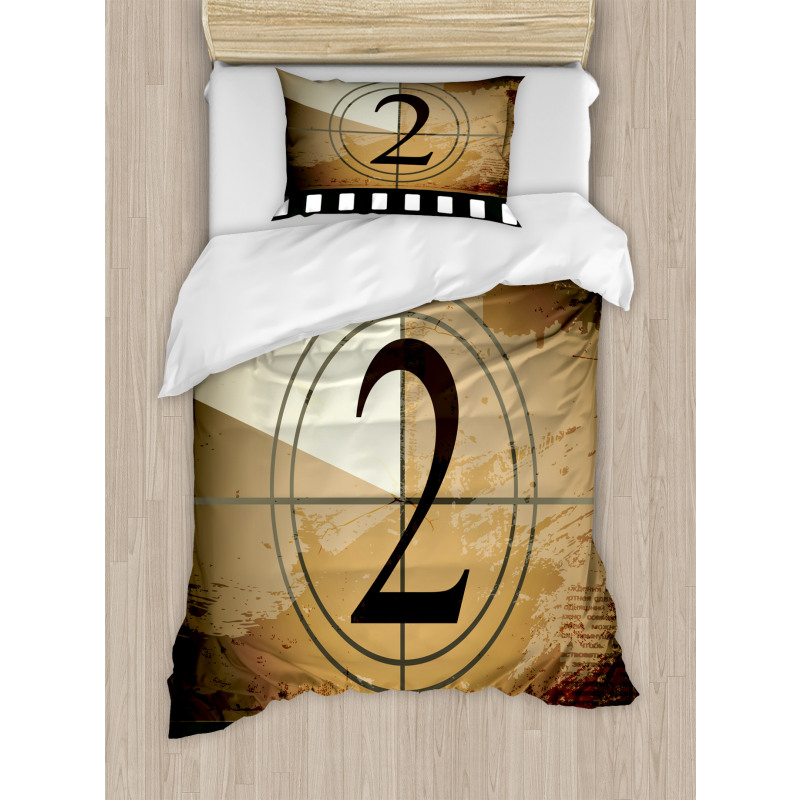 Countdown Theme Duvet Cover Set