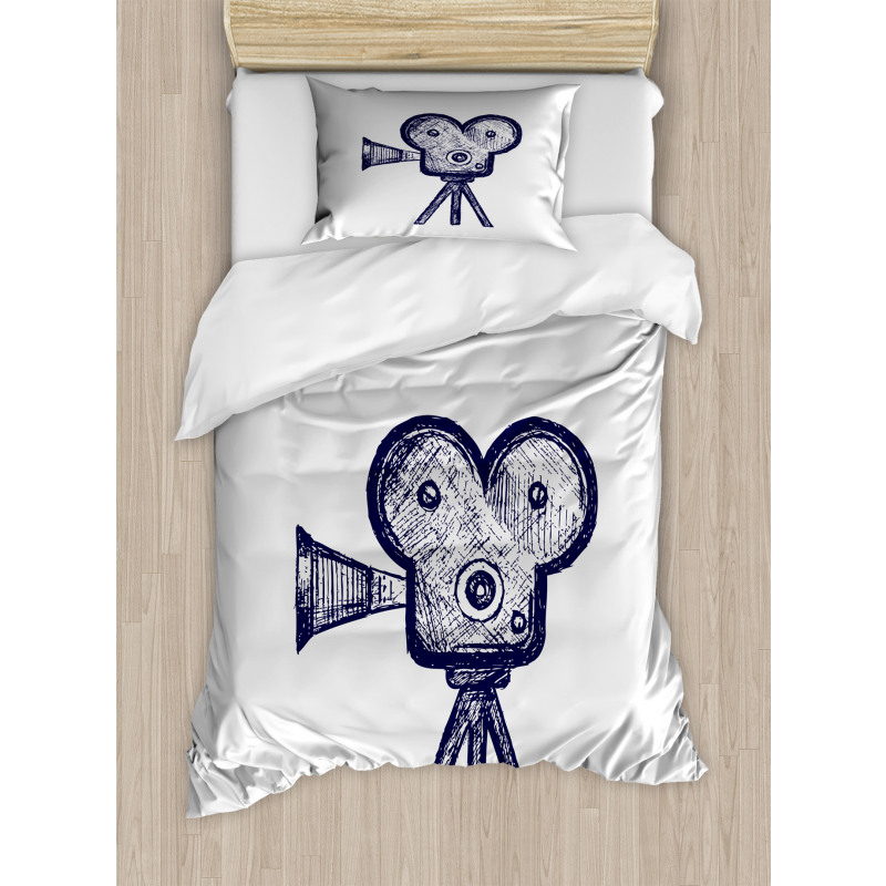 Sketch Projector Duvet Cover Set