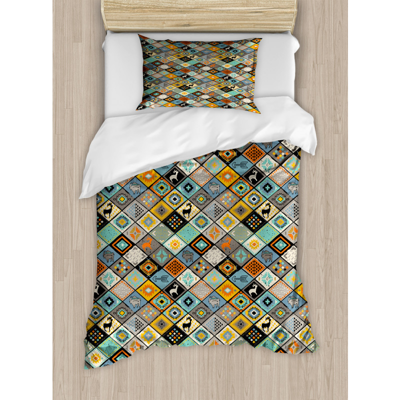 Mosaic Art Duvet Cover Set