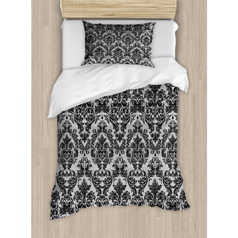 Vintage Lace Style Duvet Cover Set