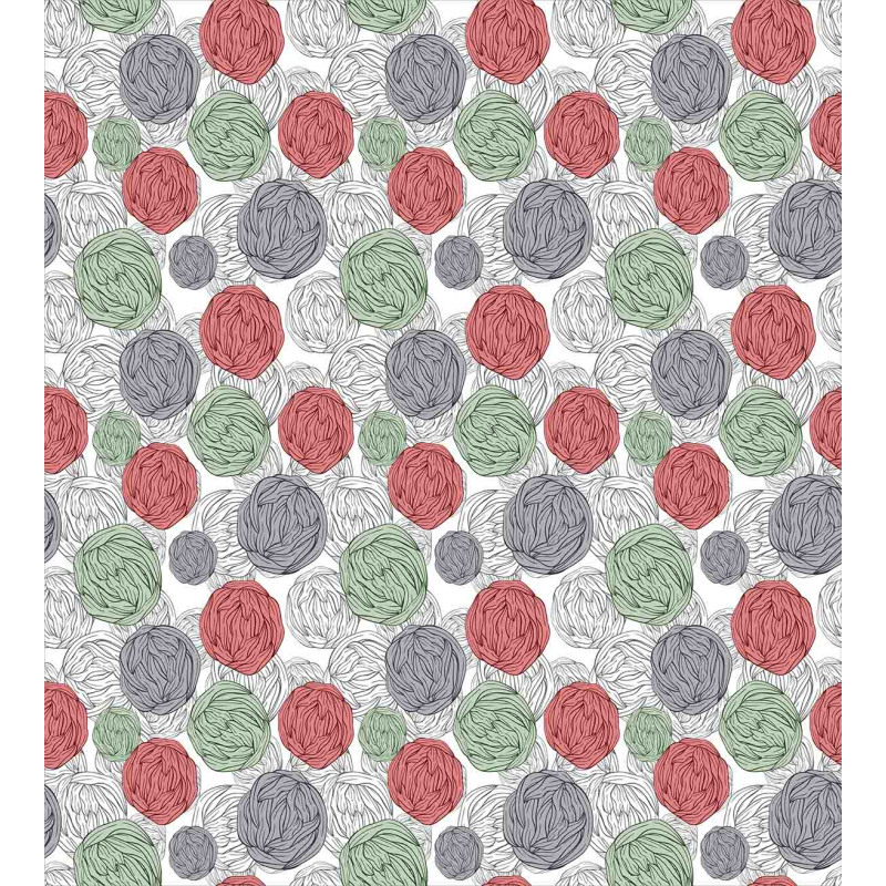 Knitting Balls Vintage Duvet Cover Set