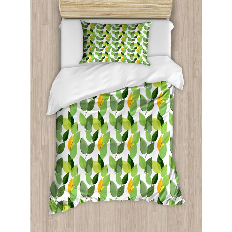 Mother Nature Foliage Duvet Cover Set