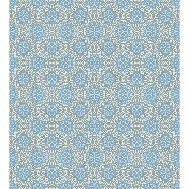 Eastern Style Swirl Tile Duvet Cover Set