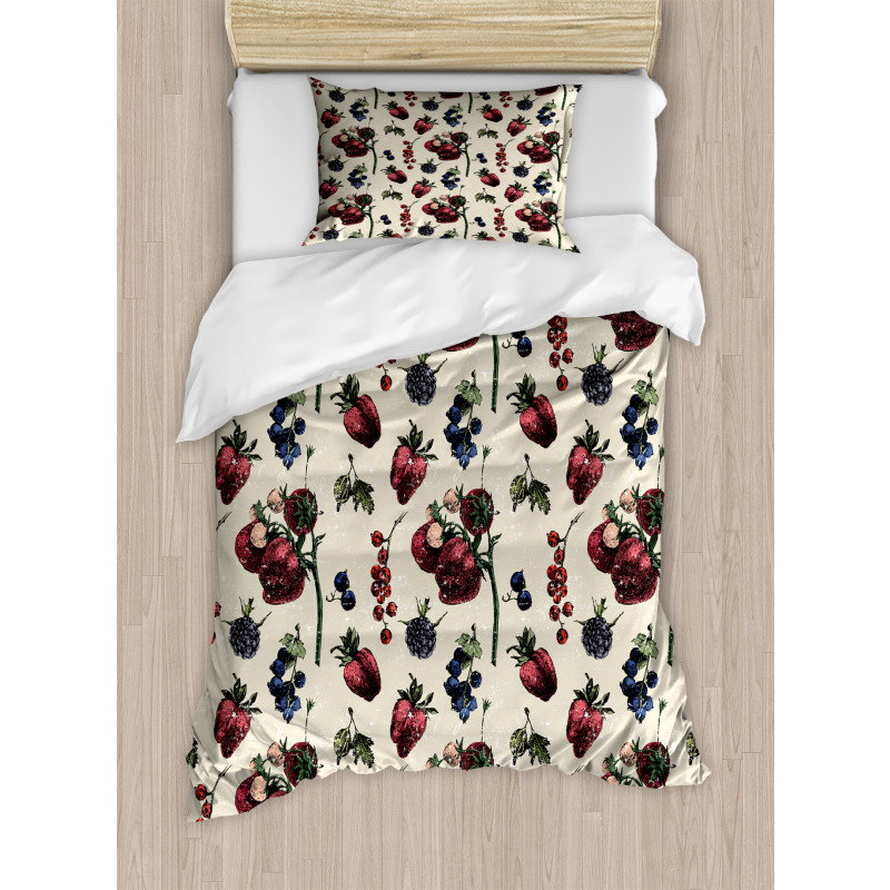 Berry Fruit Artwork Duvet Cover Set