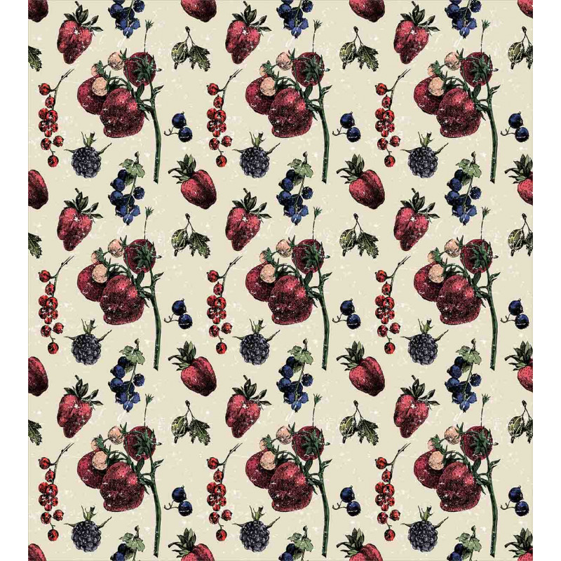 Berry Fruit Artwork Duvet Cover Set