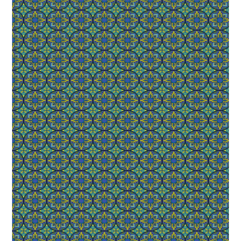 Mosaic Tiles Pattern Duvet Cover Set
