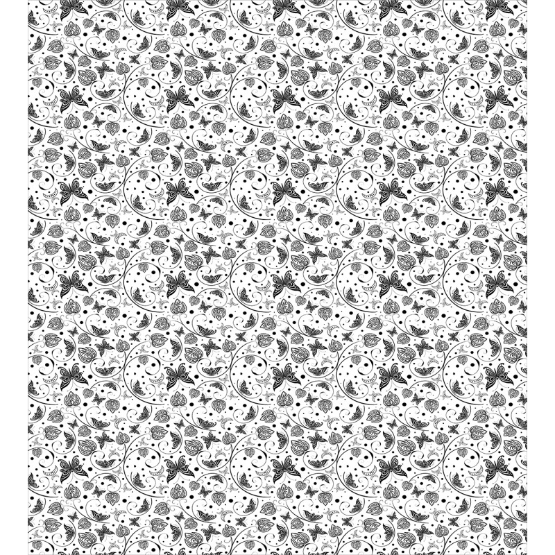 Petal Spring Dots Duvet Cover Set
