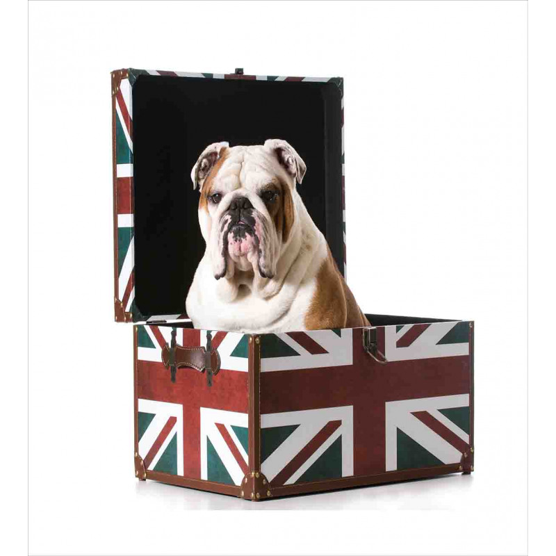 Patriotic Dog Duvet Cover Set