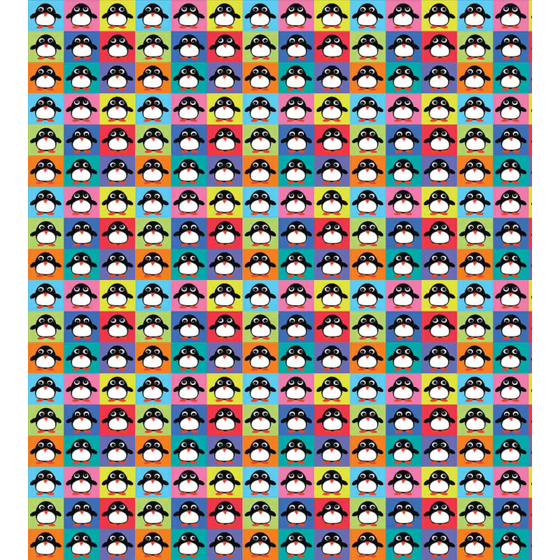 Colorful Frame Animals Duvet Cover Set