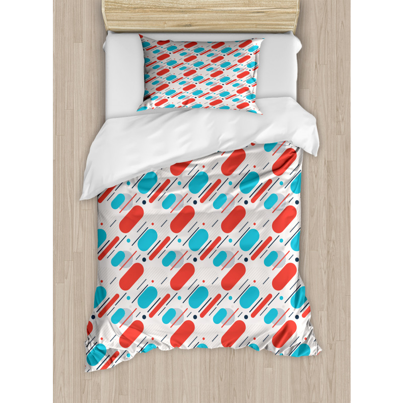 Lines and Stripes Duvet Cover Set