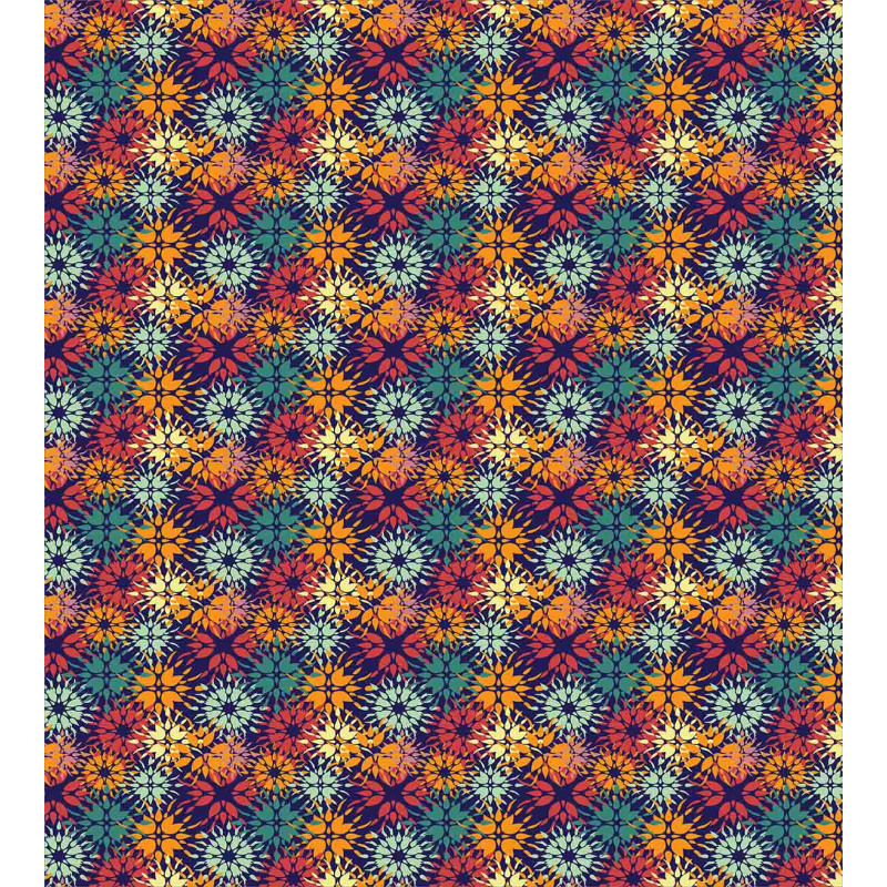 Colorful Petal Design Duvet Cover Set