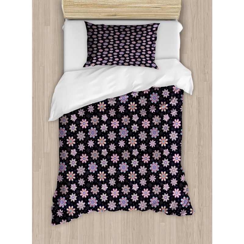 Retro Blowballs Dots Duvet Cover Set