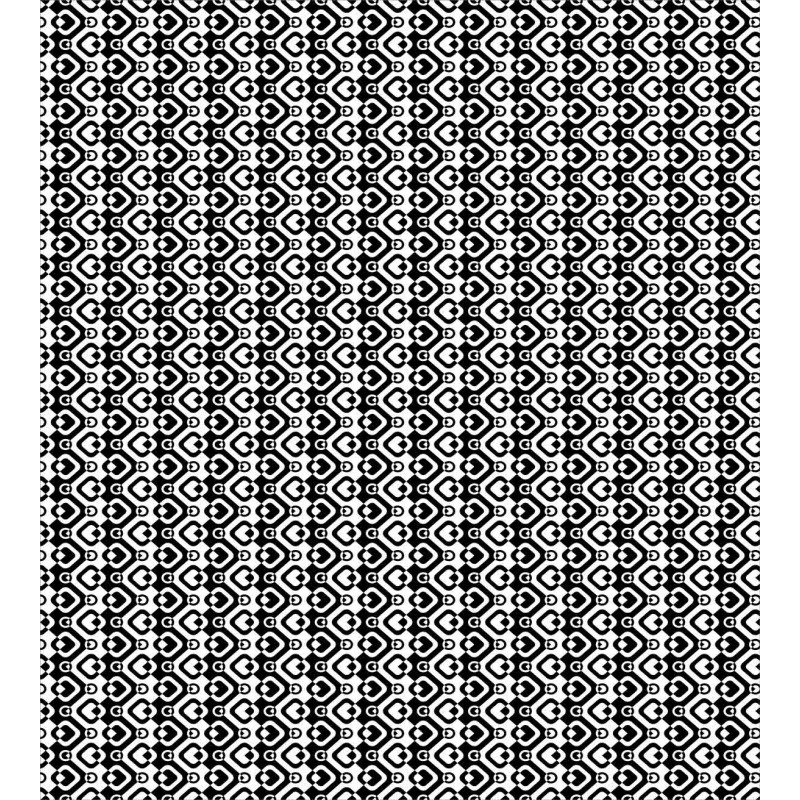 Abstract Chevron Zigzag Duvet Cover Set