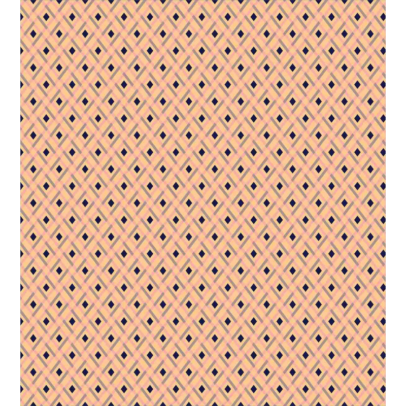 Pastel Rhombuses Lines Duvet Cover Set