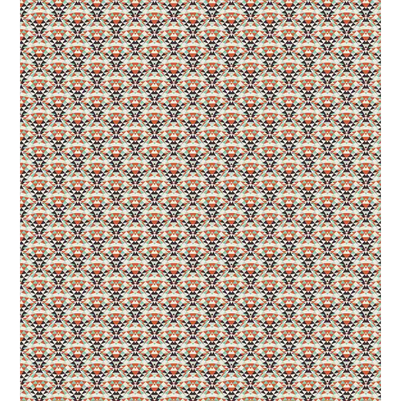 Triangles Mosaic Illusion Duvet Cover Set