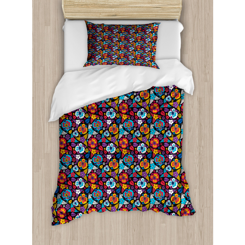 Aloha Style Scroll Duvet Cover Set