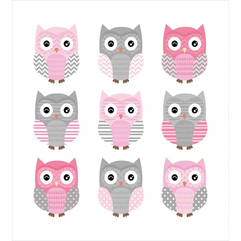 Owl Animals Duvet Cover Set