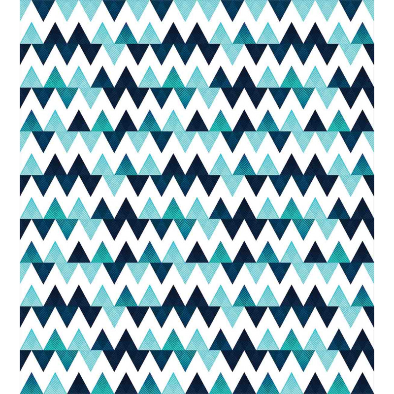 Modern Zig Zag Duvet Cover Set