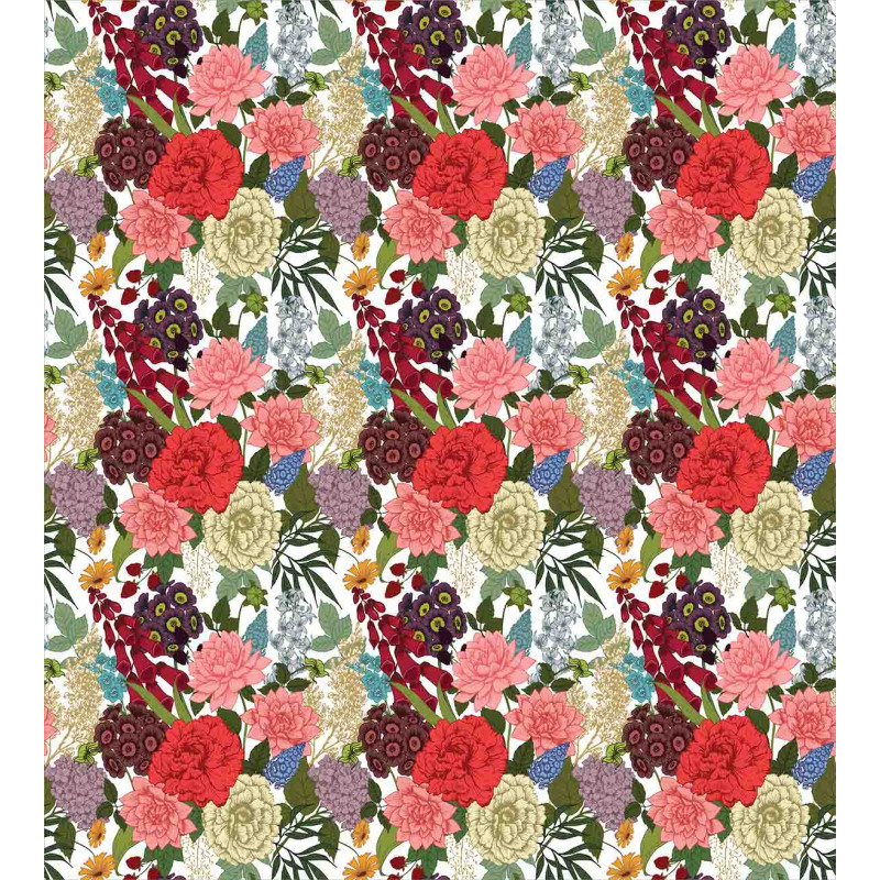 Romantic Bouquet Design Duvet Cover Set