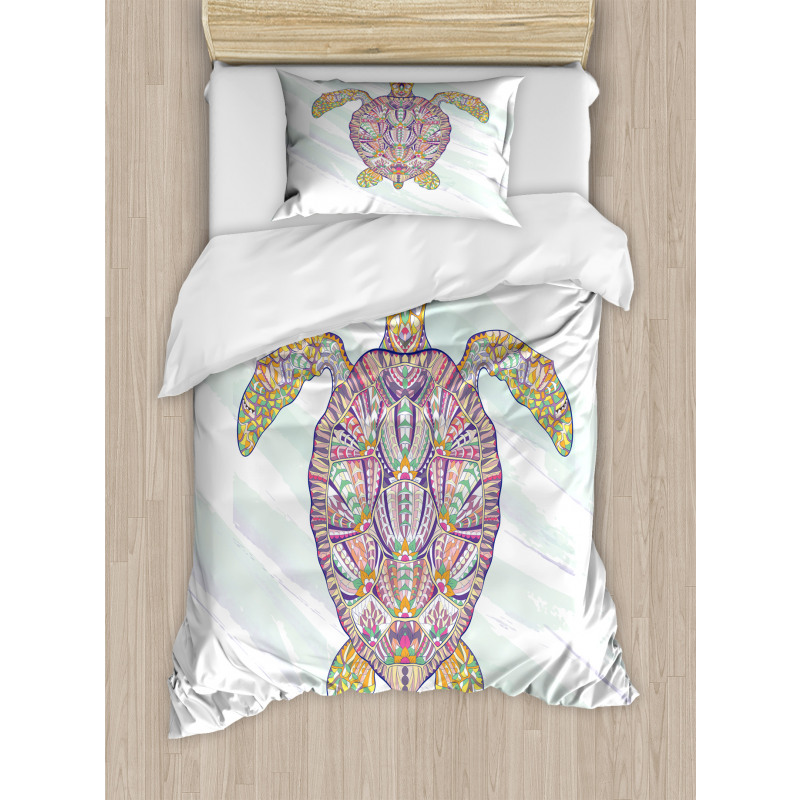 Shell of a Turtle Duvet Cover Set