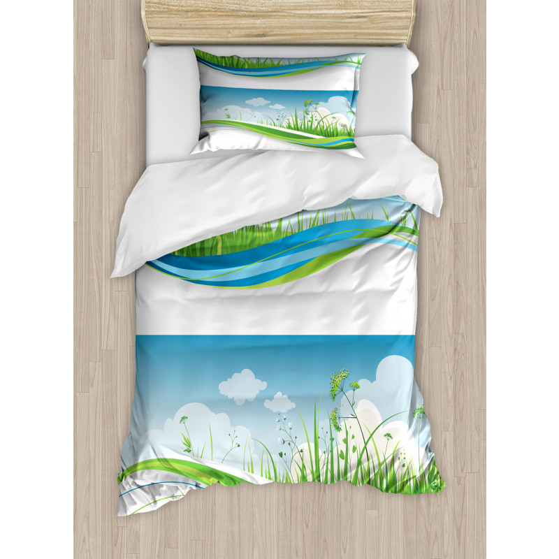 Fresh Summer Fields Eco Duvet Cover Set