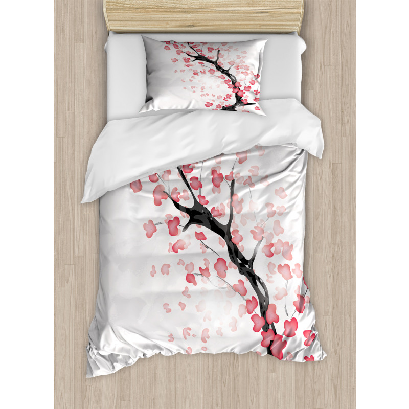 Sakura Artwork Duvet Cover Set