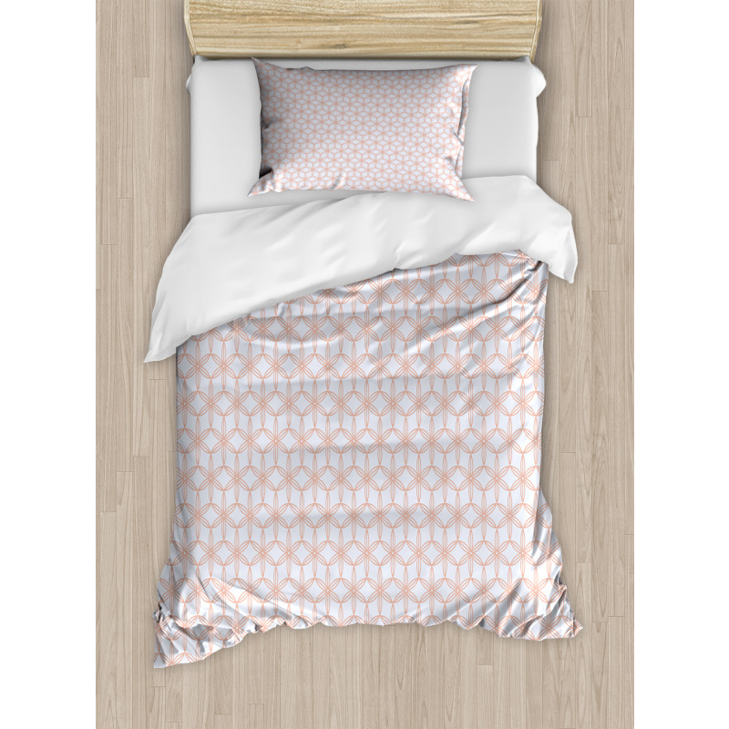 Traditional Sakura Tile Duvet Cover Set