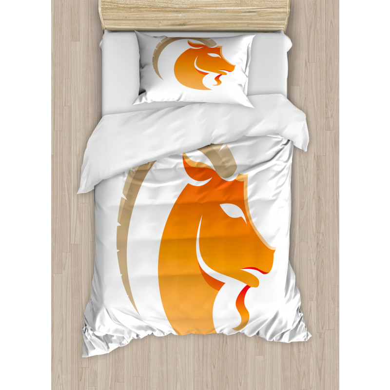 Goat Design Duvet Cover Set