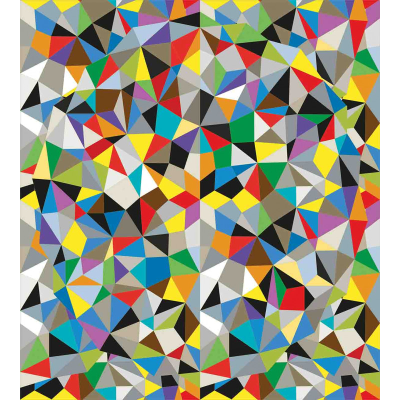 Geometric Mosaic Motif Duvet Cover Set