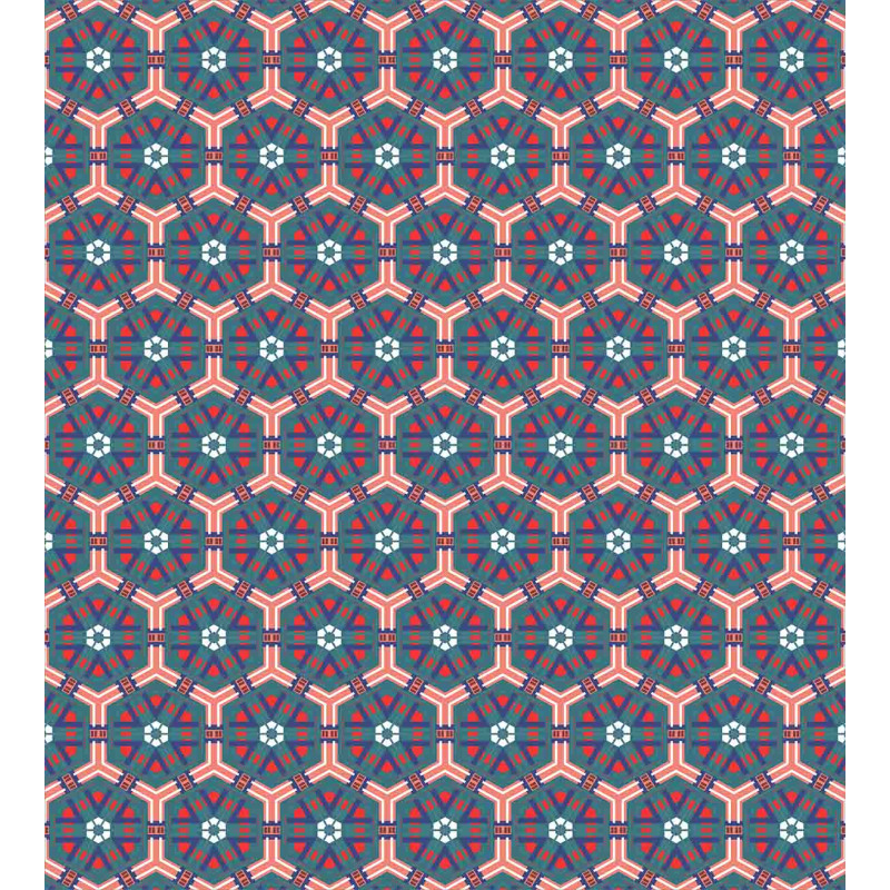 Hexagonal Tiles Duvet Cover Set