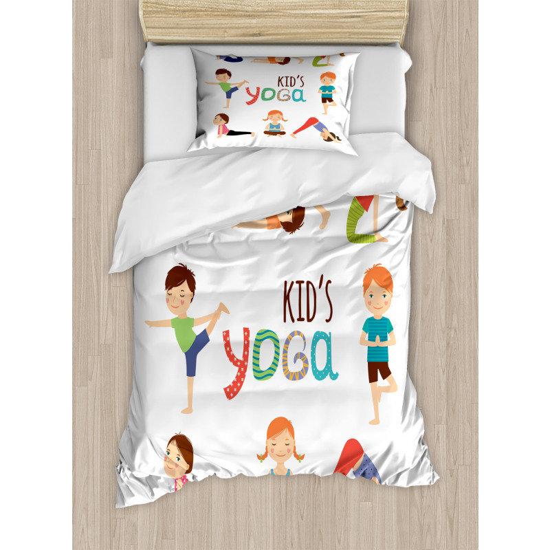 Gymnastics for Children Duvet Cover Set