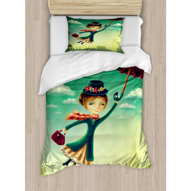 Fairy Tale Nanny London Duvet Cover Set