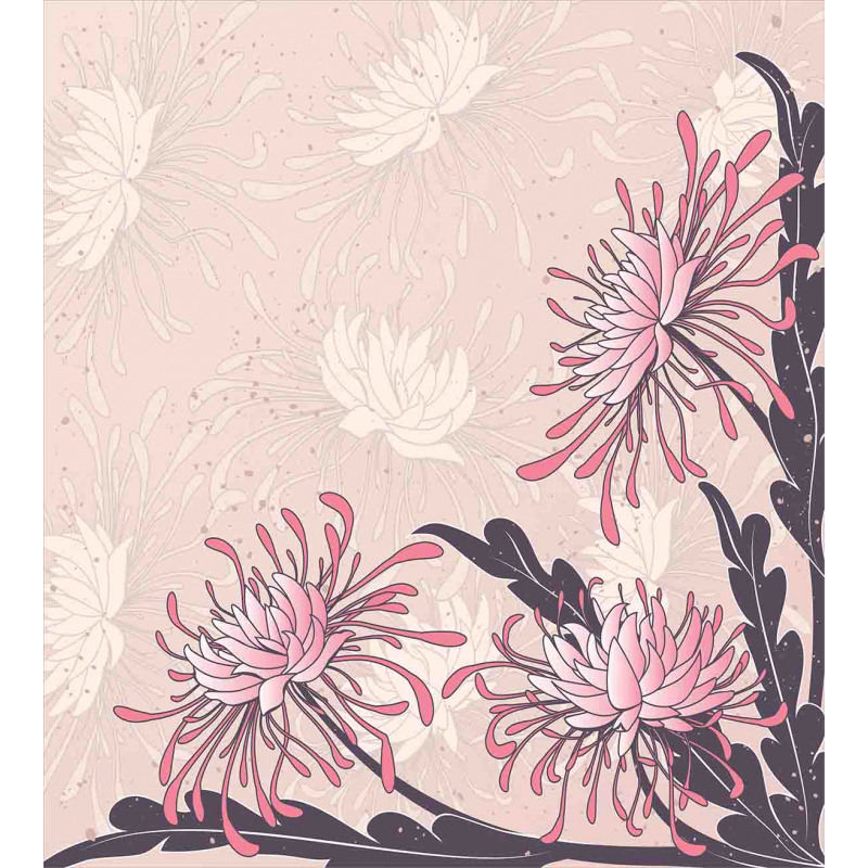Chrysanthemum Bloom Duvet Cover Set