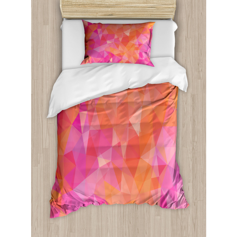 Polygonal Art Duvet Cover Set