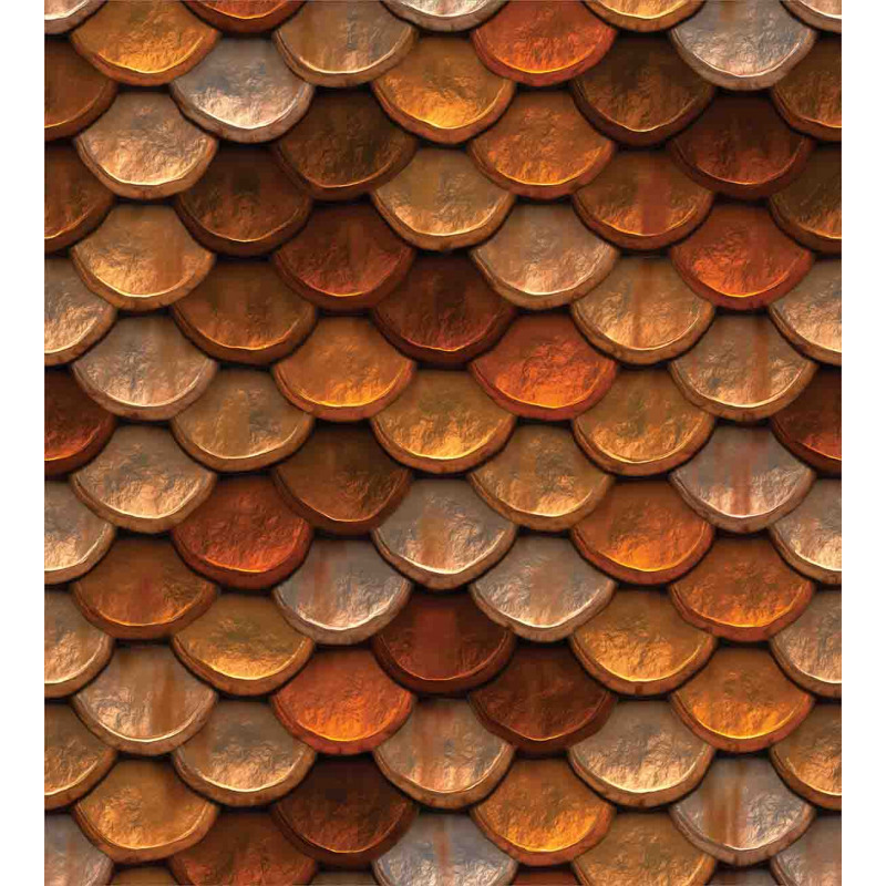 Medieval Scale Pattern Duvet Cover Set