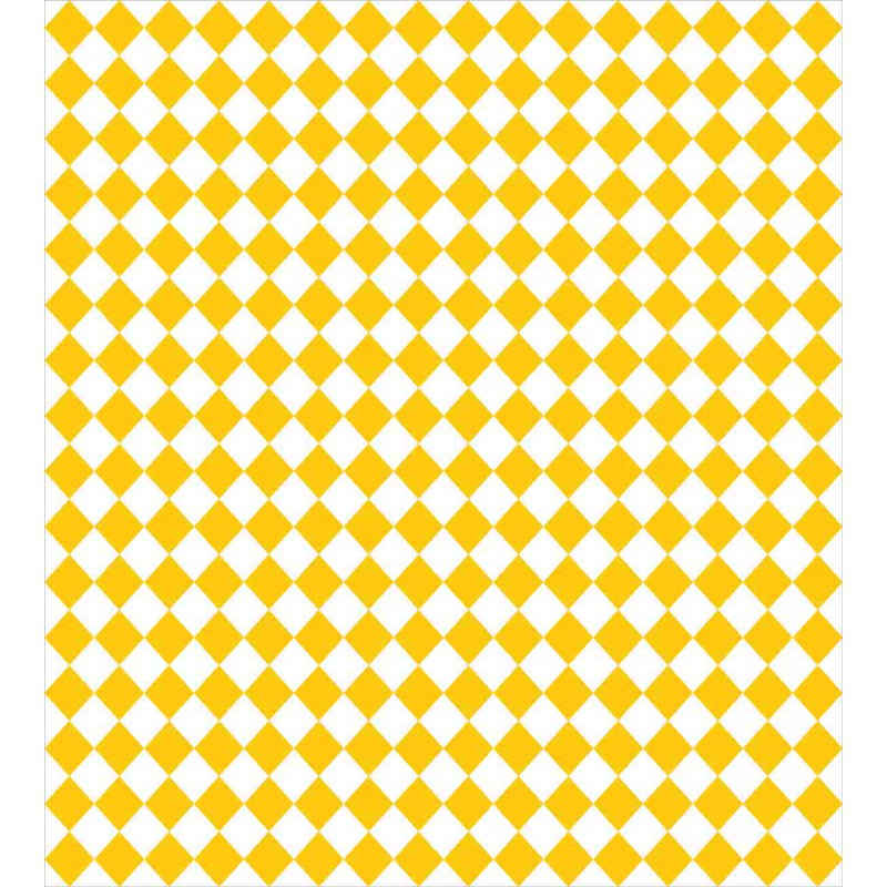 Checkered Grid Duvet Cover Set