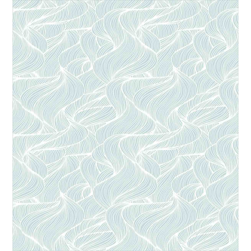 Ocean Wave Lines Duvet Cover Set