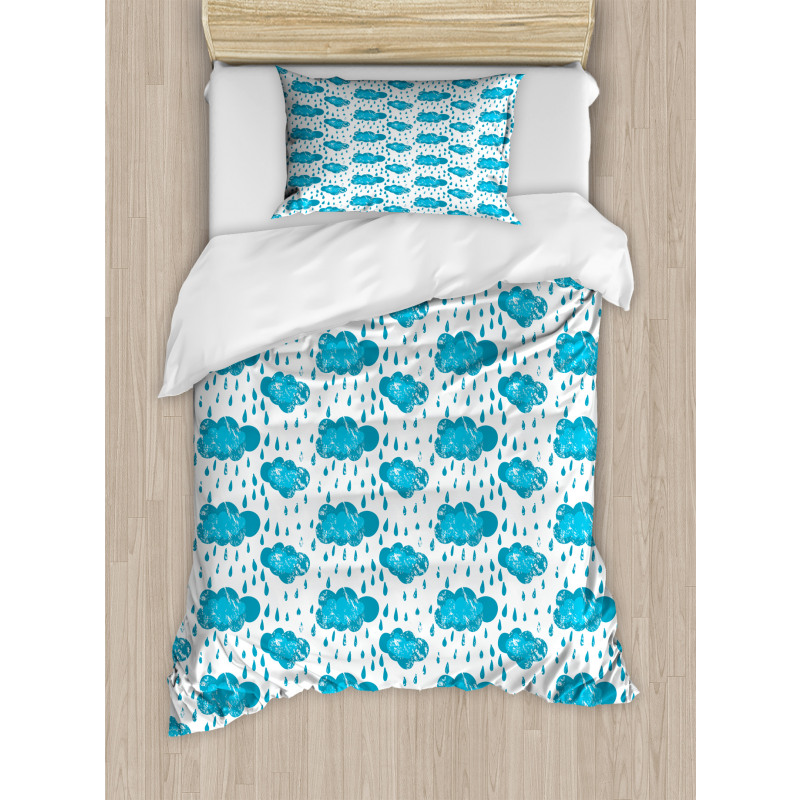 Raining Clouds Duvet Cover Set