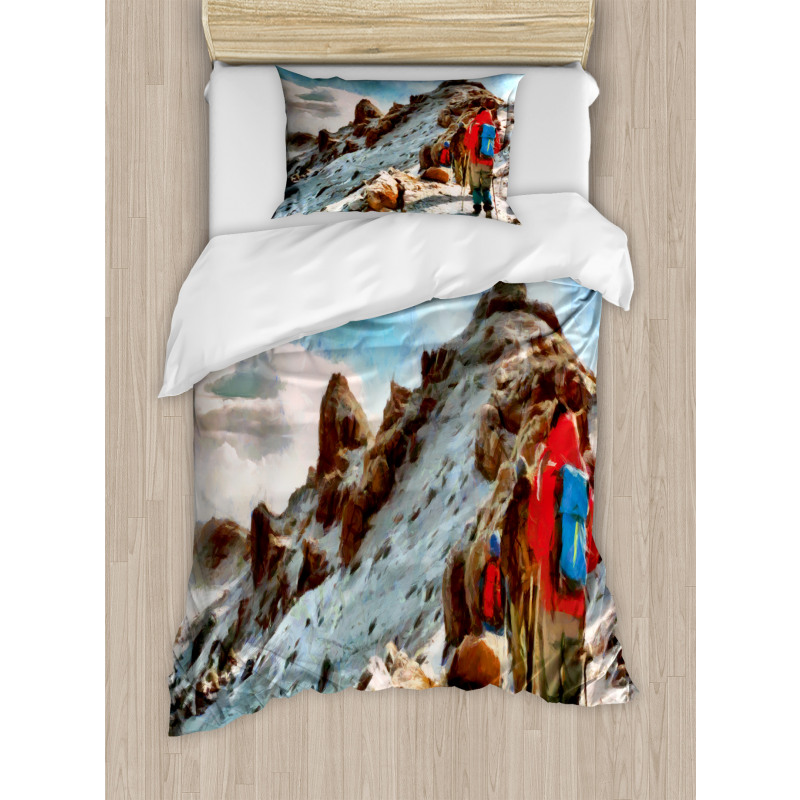 Trekkers Kilimanjaro Duvet Cover Set