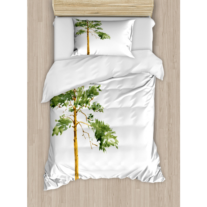 Aquarelle Nature Sketch Duvet Cover Set