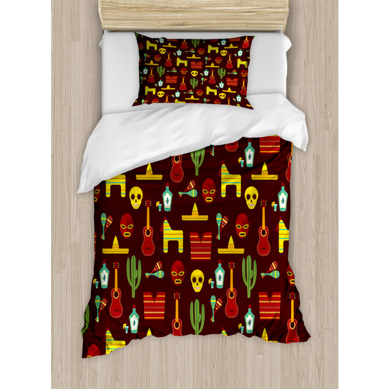 Tequila and Saguro Duvet Cover Set