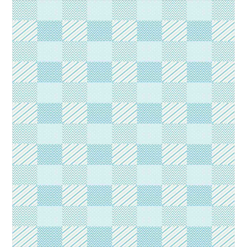 Polka Dots Lines Duvet Cover Set