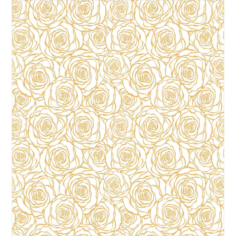 Art Deco Roses Duvet Cover Set